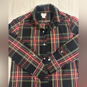 Crewcuts Kids Plaid Tartan Button Down Shirt